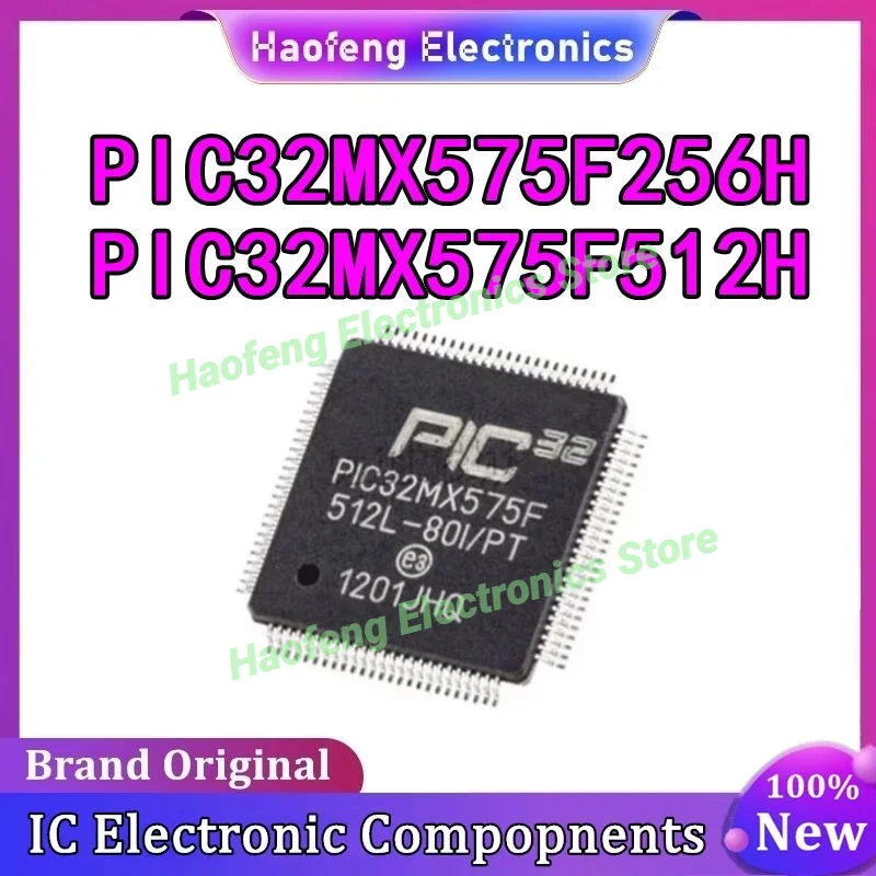PIC32MX575F512L  PIC32MX575F256H-80I/PT PIC32MX575F512H-80I/PT QFP100 IC Chip 100% New Original in stock