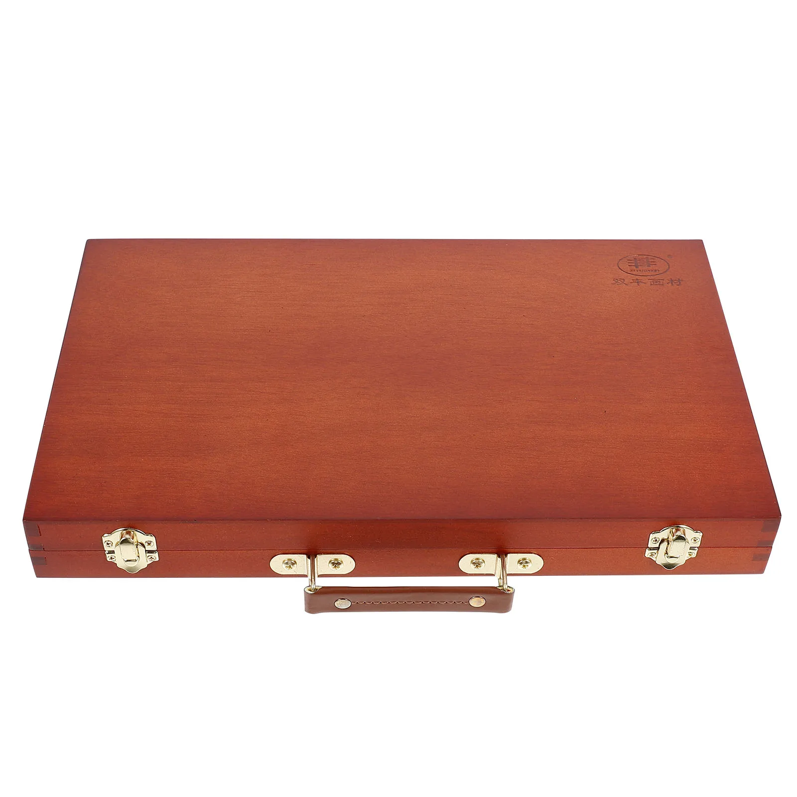 

Oil Painting Box Pen Storage Boxes Artists Supplies Accessories Brush Case Drawing Box Wooden Case Vintage Portable