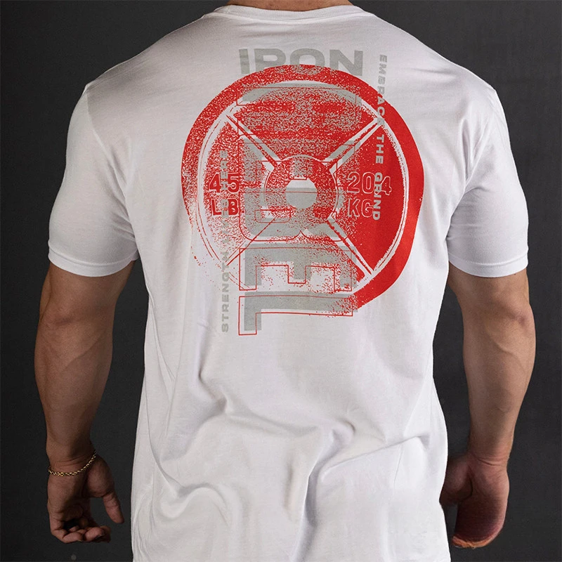 IR Tiger Head Loose Fitness Training Gym Leisure T-Shirt Men's and Women's Luxury Brand Top