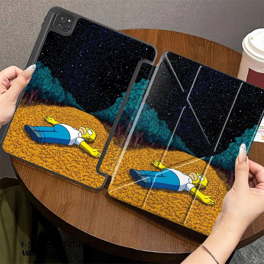 Case for Apple iPad Pro M4 13 2025 2026 12th Air 8 M2 M3 3 10th Gen Mini 7 6 5 11th 9th With Pencil Holder Air 4/5/6th Homer J