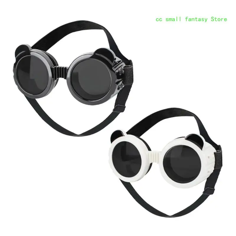 

R3MA Dog Goggles for Medium Small Dog Waterproof Dog Sunglasses Windproof Goggles Adjust Pet Goggles