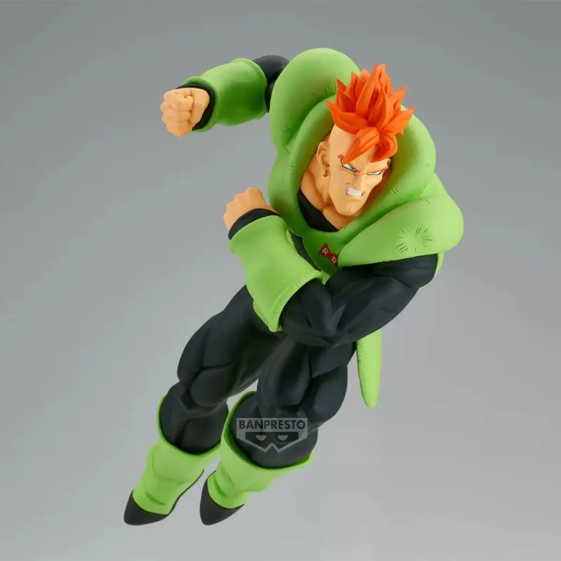 Bandai Original Banpresto Anime Dragon Ball Z MATCH MAKERS ANDROID 16 Cell PVC Action Figure Collectible Shelf Decor Gifts