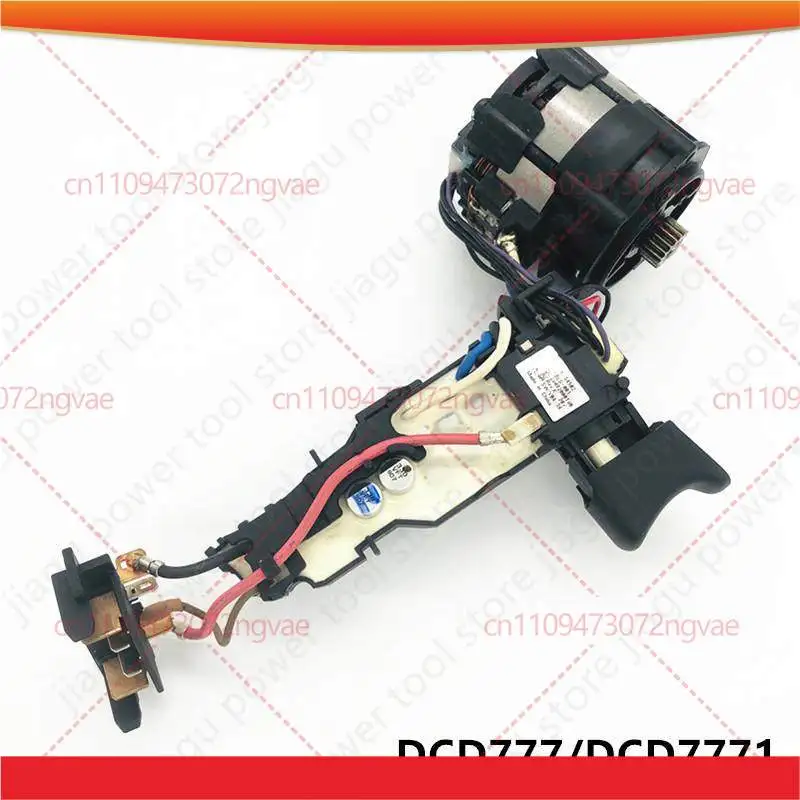 For DC18V 20V 18-tooth motor and switch N493868 replace DeWALT DCD777 DCD778 DCD7771