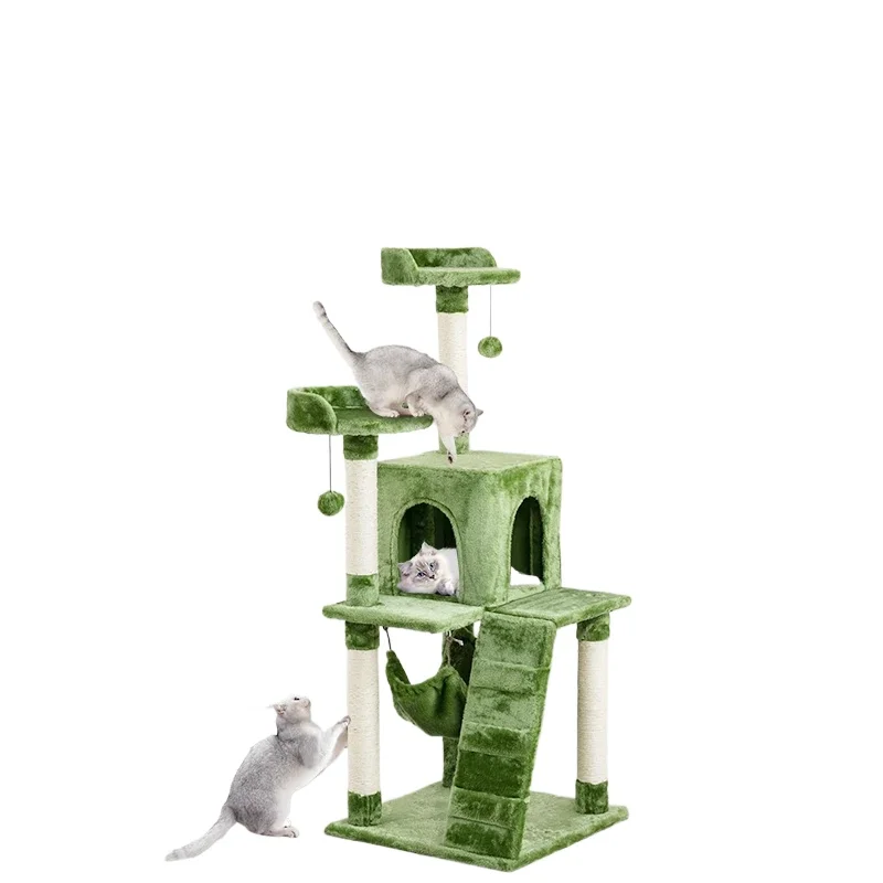 

Stylish Large cat climbing frame cat integrated cat shelf