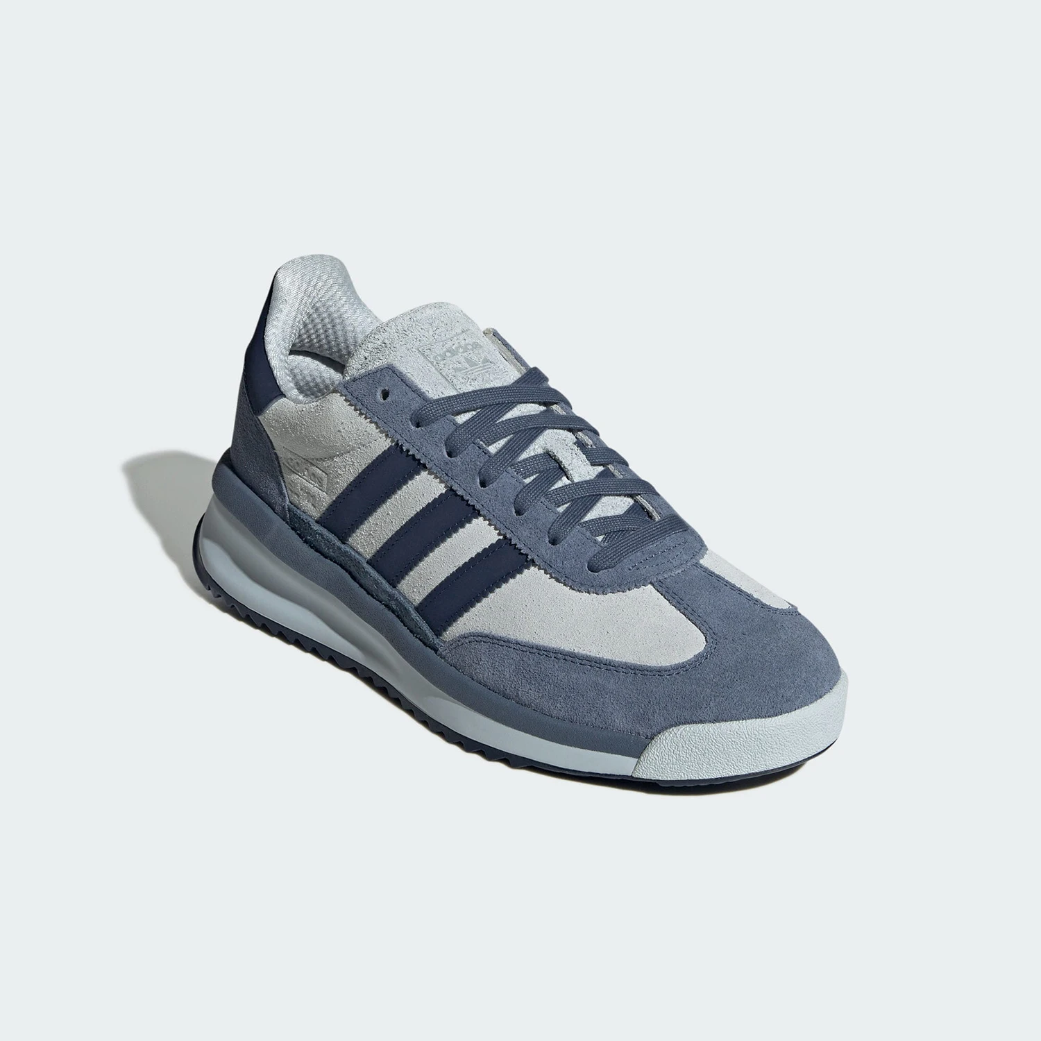 Adidas ของแท้อย่างเป็นทางการ SL 72 RTN ผู้ชายและผู้หญิงคลาสสิก Retro Running รองเท้าผ้าใบ JH5552