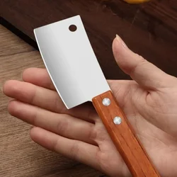 Mini kitchen knife children's fruit knife case set of stainless steel small knife auxiliary knife toys TB9195