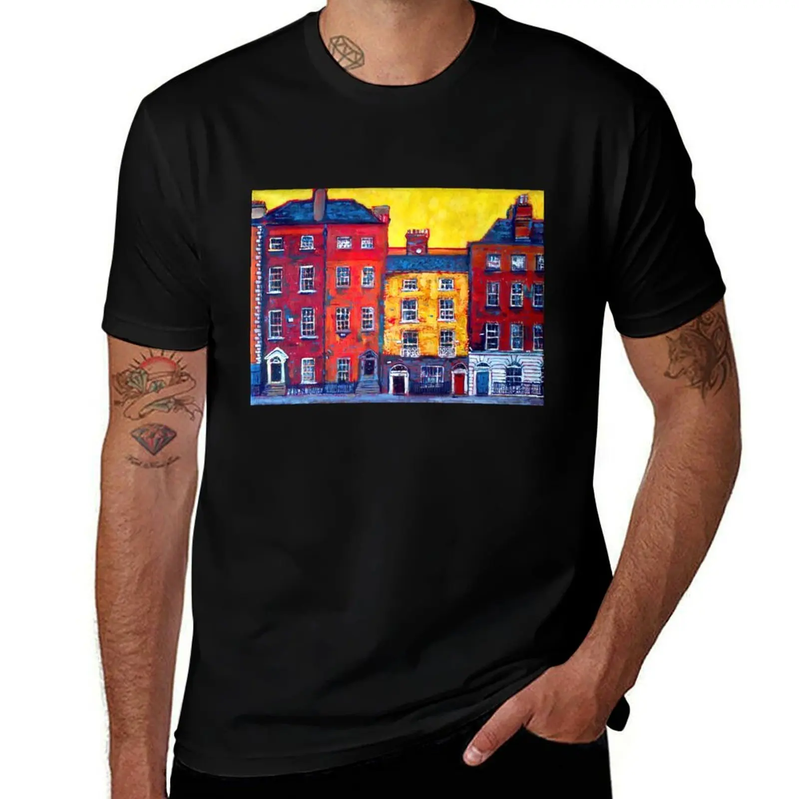 

cotton (Ireland) man shirts t t man quality Houses, for man shirt Dublin T-Shirt shirt anime high t for 5