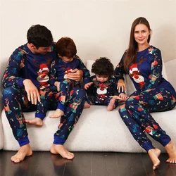 Padre madre bambini Baby Sleepwear Daddy Mommy and Me Xmas pigiama vestiti 2023 Christmas Deer Family Matching pigiama set