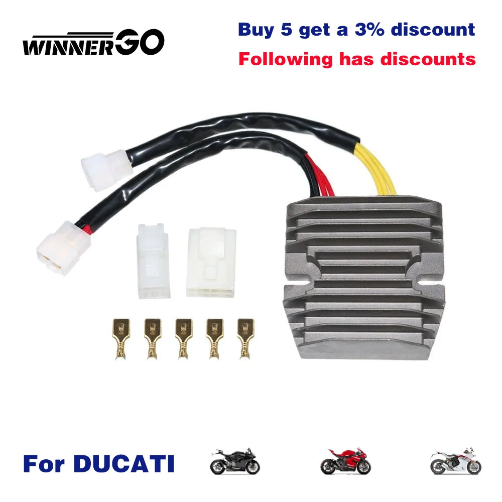 Motorcycle Voltage Regulator Rectifier For Ducati 848 749 Ducati 999 1098 Ducati 1198 SuperBike848 Super Bike 848 Street Fighter