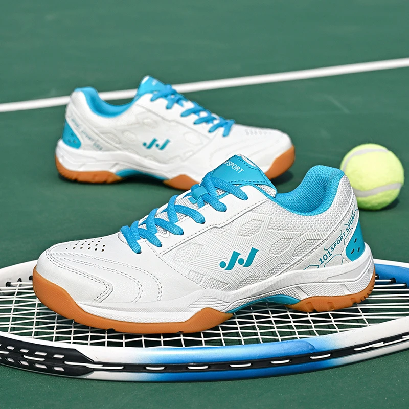 

New Style Women and Men Tennis Footwear Breathable Training Tennis Sneakers Comfortable Outdoor Sneakers Badminton Trainers