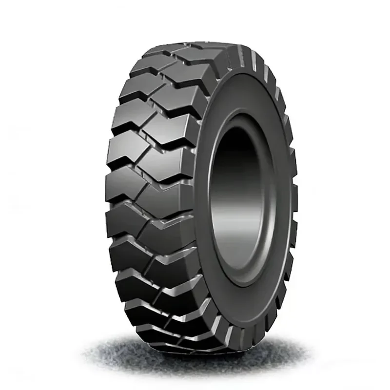 for   Solid Forklift Tires High Load Capacity Block Industrial Solid Tires  Balanced Forklifts