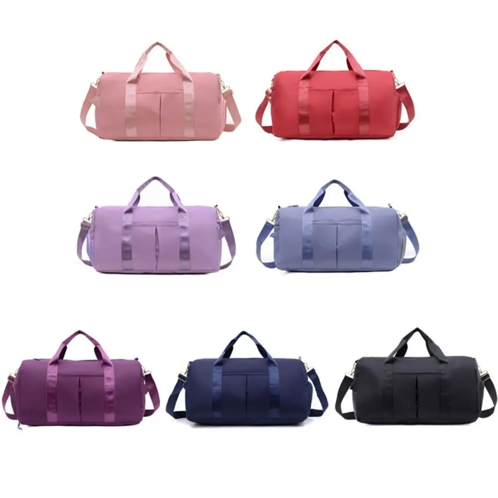 

Large Capacity Duffle Travel Handbag Waterproof Dry Wet Separation Gym Sports Bag Durable with Shoe Compartment