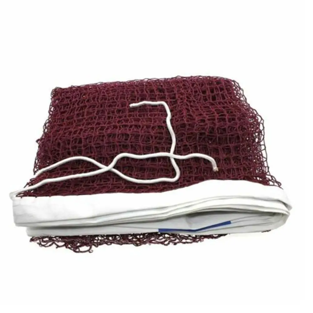 شبكة كرة الريشة القياسية للتدريب الرياضي البسيط والمحمول والقابل للطي، شبكة تنس خارجية، شبكة الريشة