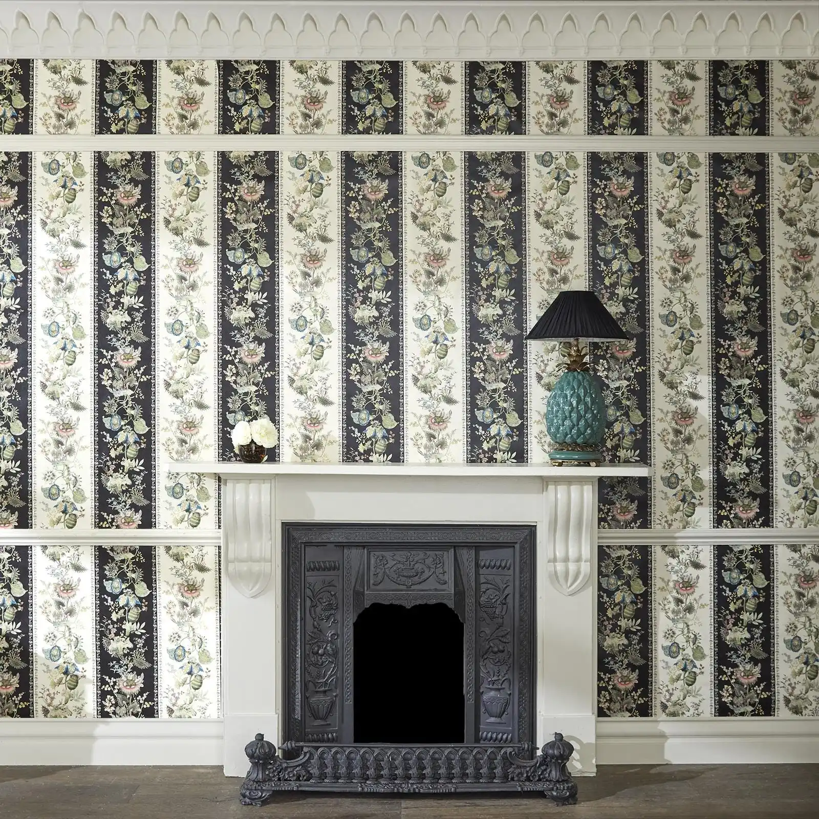 Customized wallpaper European tropical plant flowers wallpaper home decoration pink yellow green cream flowers leaves 3d murals