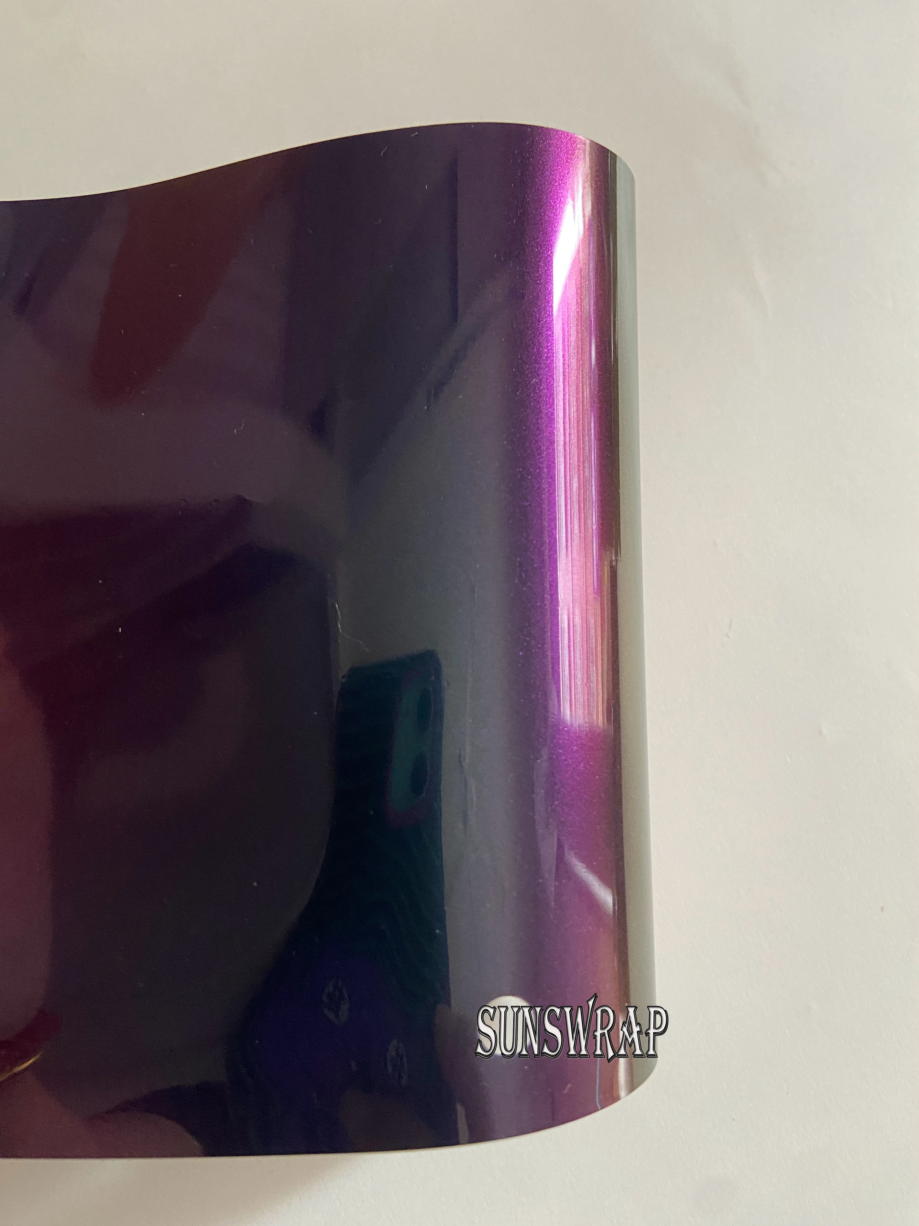 

Fancy Galactic Sparkling Chameleon Vinyl Roll PET HD Flip Flop Gloss Car Wrapping Film 5x59ft/roll