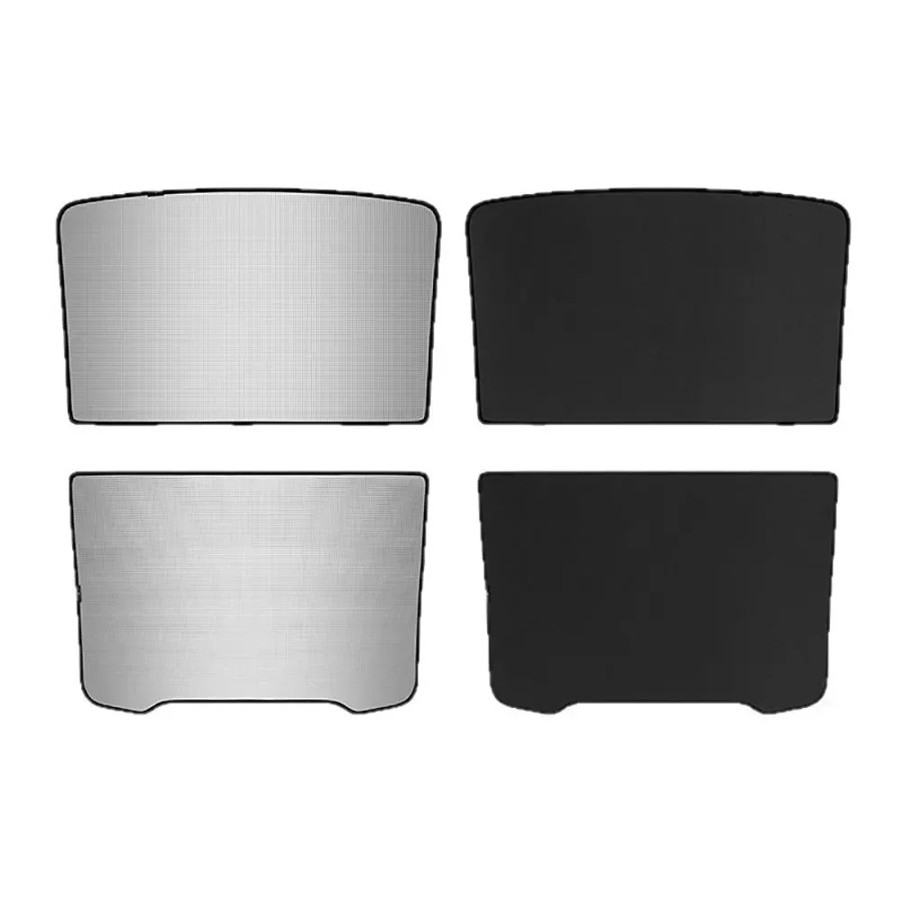 ترقية جديدة مشبك قماش الجليد ظلال الشمس ل تسلا نموذج Y Juniper 25-26 ظلة الجبهة الخلفية فتحة سقف كوة الملحقات