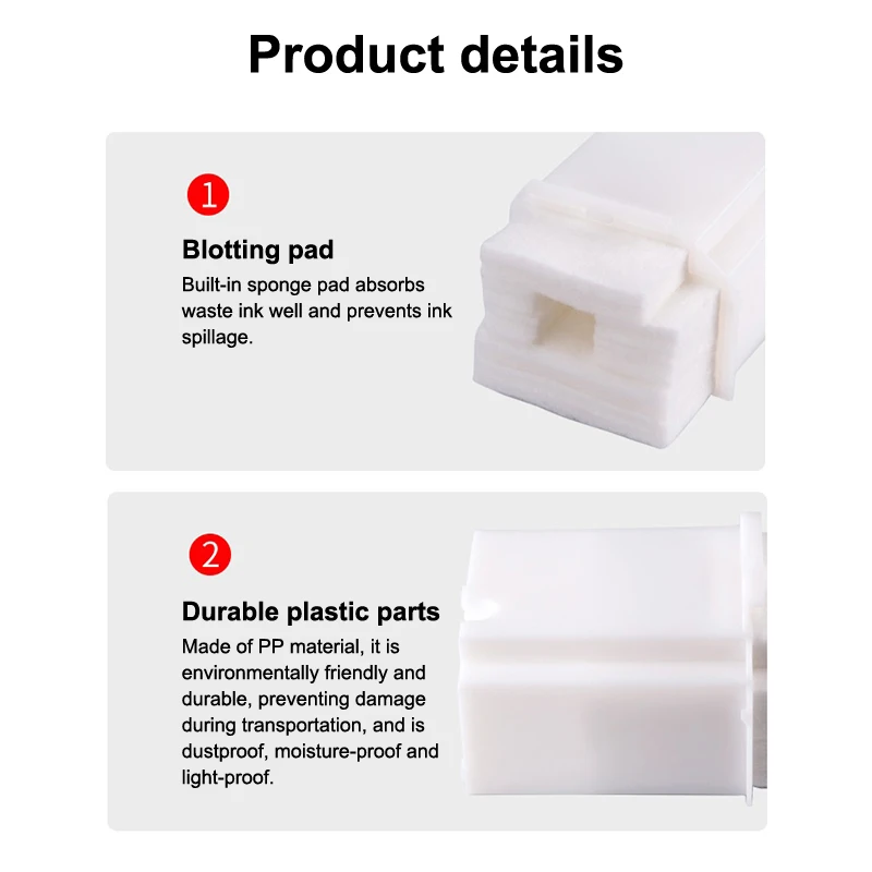 1pcs Waste Ink Collector Box For  L1250 L3110 L3158 L3160 L3210 L3250 L1110 Printer Maintenance Box Waste Ink Pad Sponge