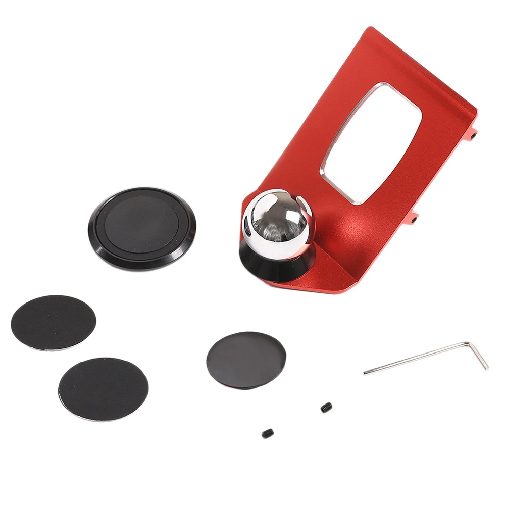

For 1 Series 2017-2020 Red Aluminum Alloy Mobile Phone Holder Avigation Bracket Phone Stand Car Accessories
