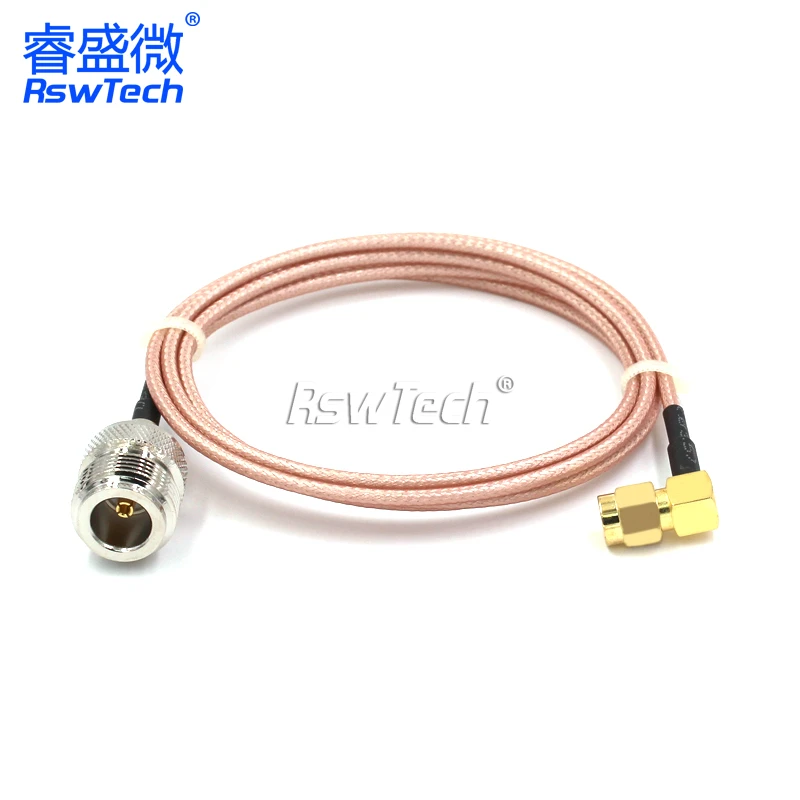 1PCS Adapter Cable RPSMA To BNC Type RPSMA-JW Convert N-K 8-90CM 1M 1.5M 2M Length Connector RG316 Wire