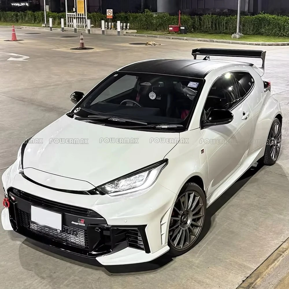 Carbon Fiber FG Style Rear Wing for GR YARIS GXPA16 Rear Roof Spoiler Exterior Trim 2