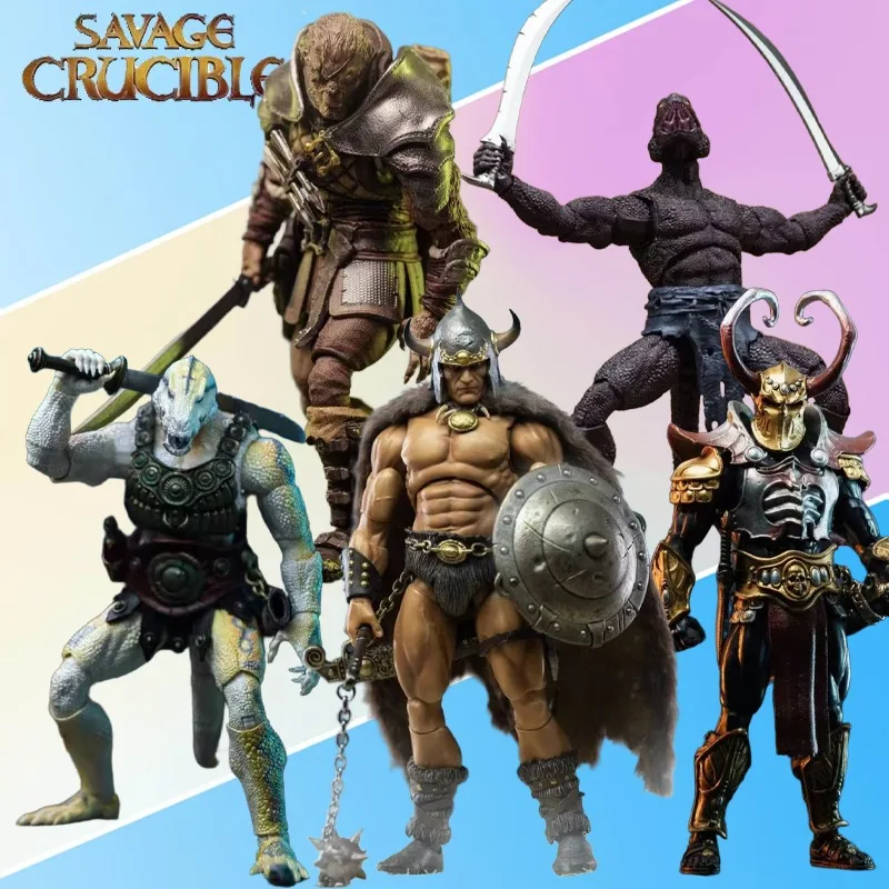 

HS Studio Genuine Savage Furnace 2-волновая серия Savage 1/12, ультра подвижная фигурка, готовые игрушки, изысканная коллекция игрушек