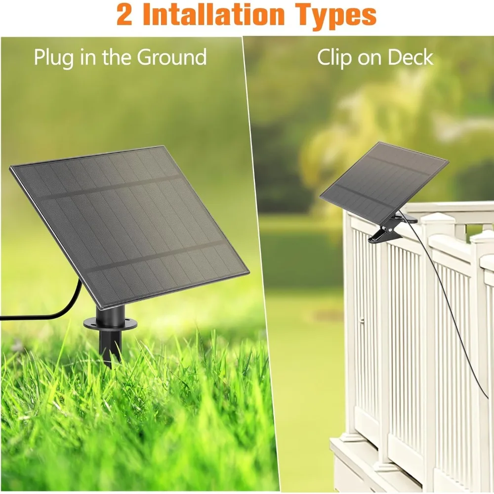 100피트 야외 태양광 스트링 조명(깨지지 않는 전구 32개 및 리모컨 포함)