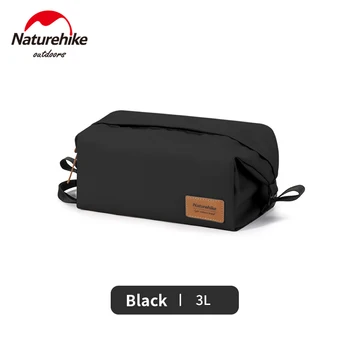 Naturehike خفيفة امرأة الموضة حقيبة مستحضرات التجميل 3L سعة كبيرة في الهواء الطلق السفر مربع حقيبة التخزين اللياقة البدنية السباحة غسل حقيبة