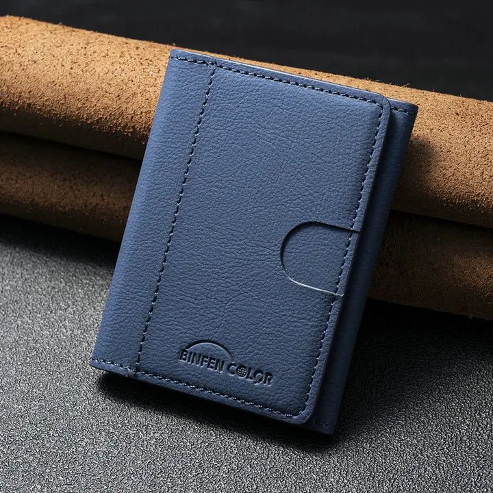 Magnetischer Kartenhalter aus Leder, geeignet für Magsafe-Funktion, Handyhülle, Brieftasche, Flip-Kartenfach, Ständer, Funda-Cover
