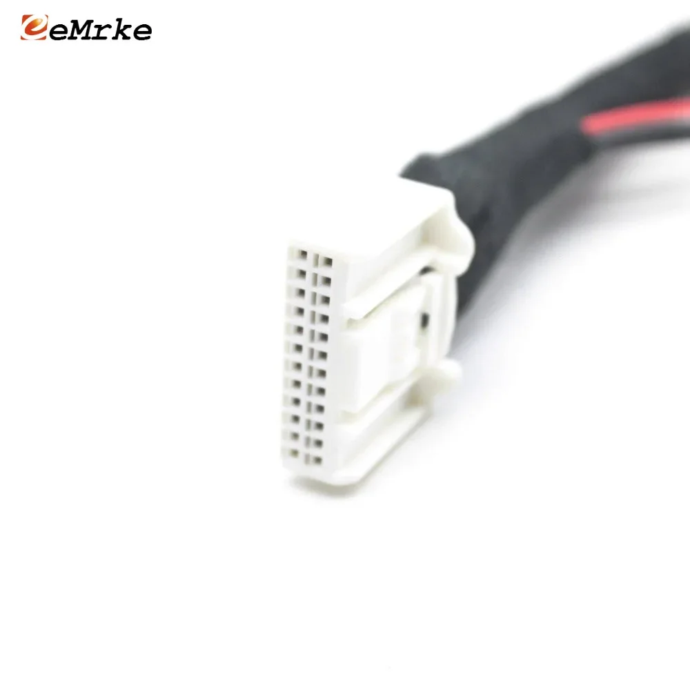 24 Pins Car Rearview Camera Adapter RCA Wire for Renault Dacia Upgrade Factory Screen Display Backup Camera NTSC Connector Cable