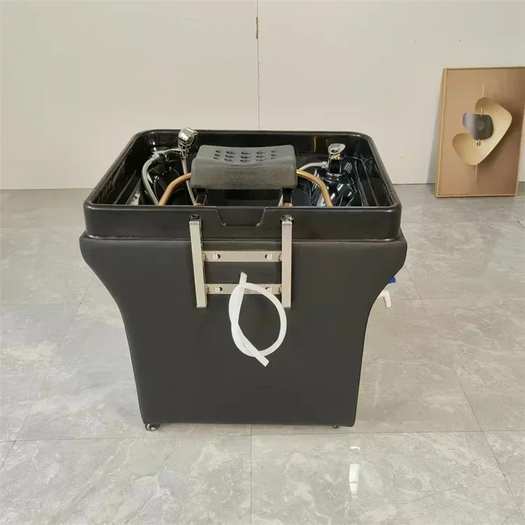 Hot SalesFactory Direct Portable Mobile Shampoo Sink Bowl With Head Treatment Water Circulation Rod And Fumigation