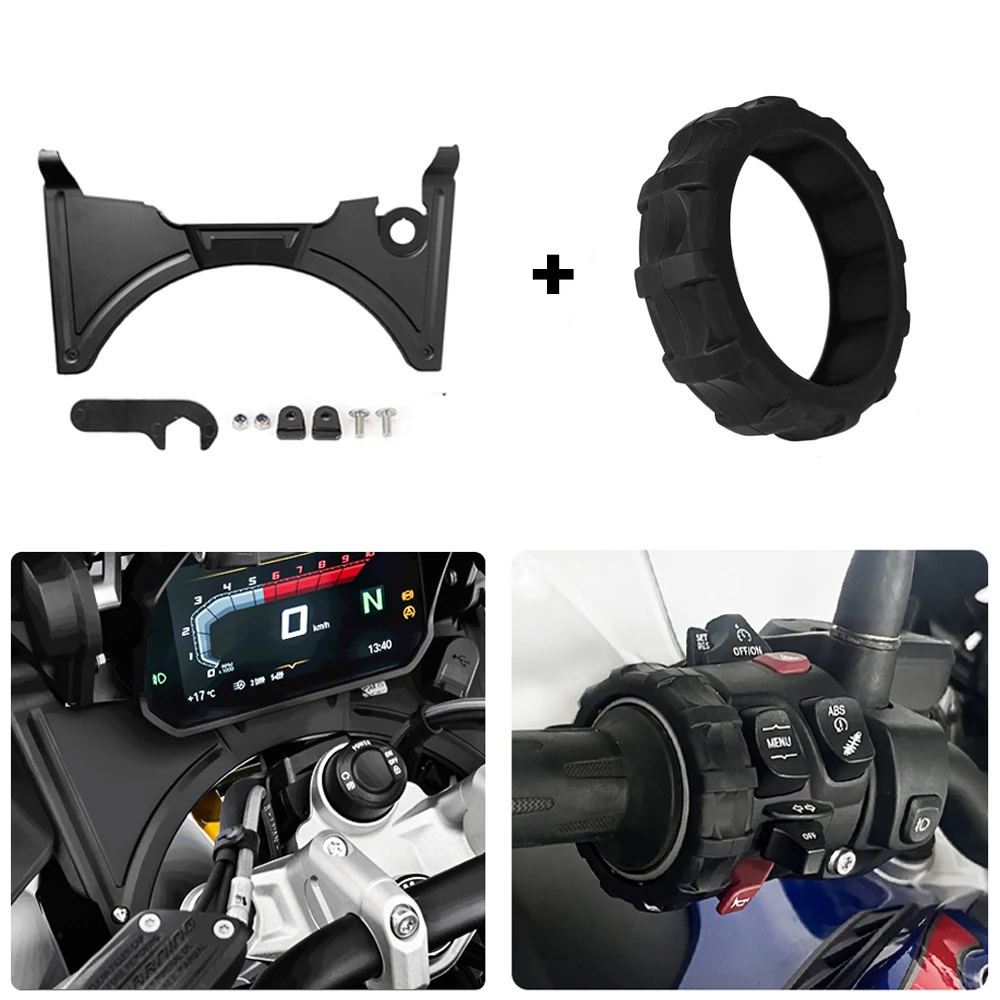 

2023 New For BMW R1200 R1250GS ADV Adventure R1250 GS 2018-2022 R1200GS LC Motorcycle Cockpit Fair Forkshield Updraft Deflector