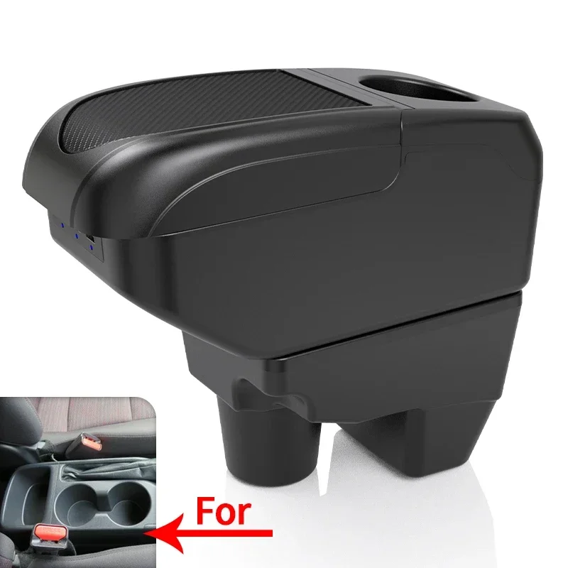 For Toyota Yaris Armrest For Toyota Yaris Hybrid 2020 2021 2022 2023 armrest Yaris Storage Content box USB Car Accessories