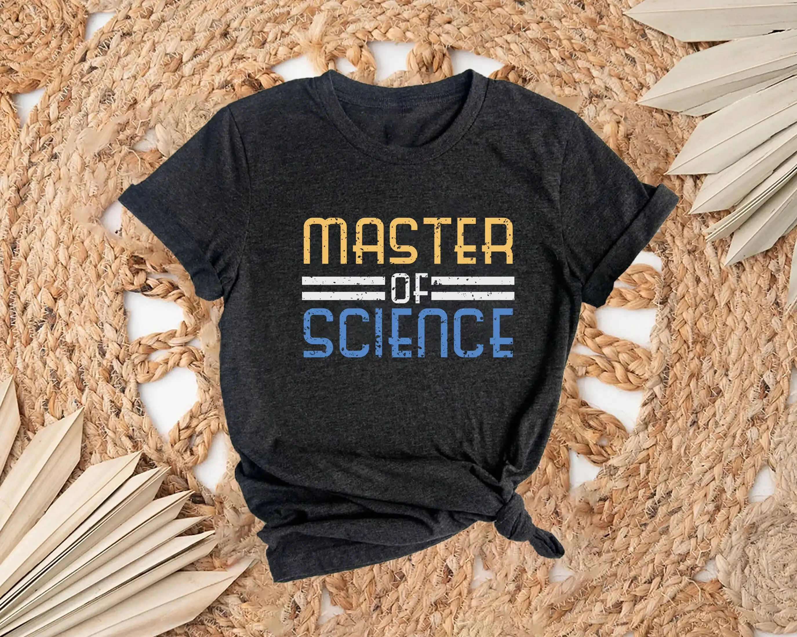 Master Of Science T Shirt Scientist Physician For Student Chemist Lover