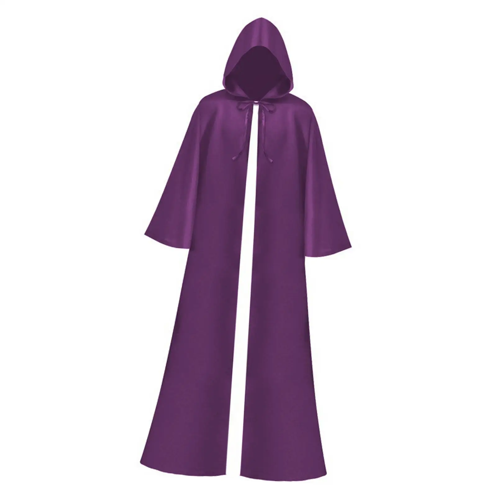 Halloween Kapuze Umhang Cosplay Cape in voller Länge Hexen kostüm lange Kapuze Umhang Robe für Vintage Versammlung Karneval