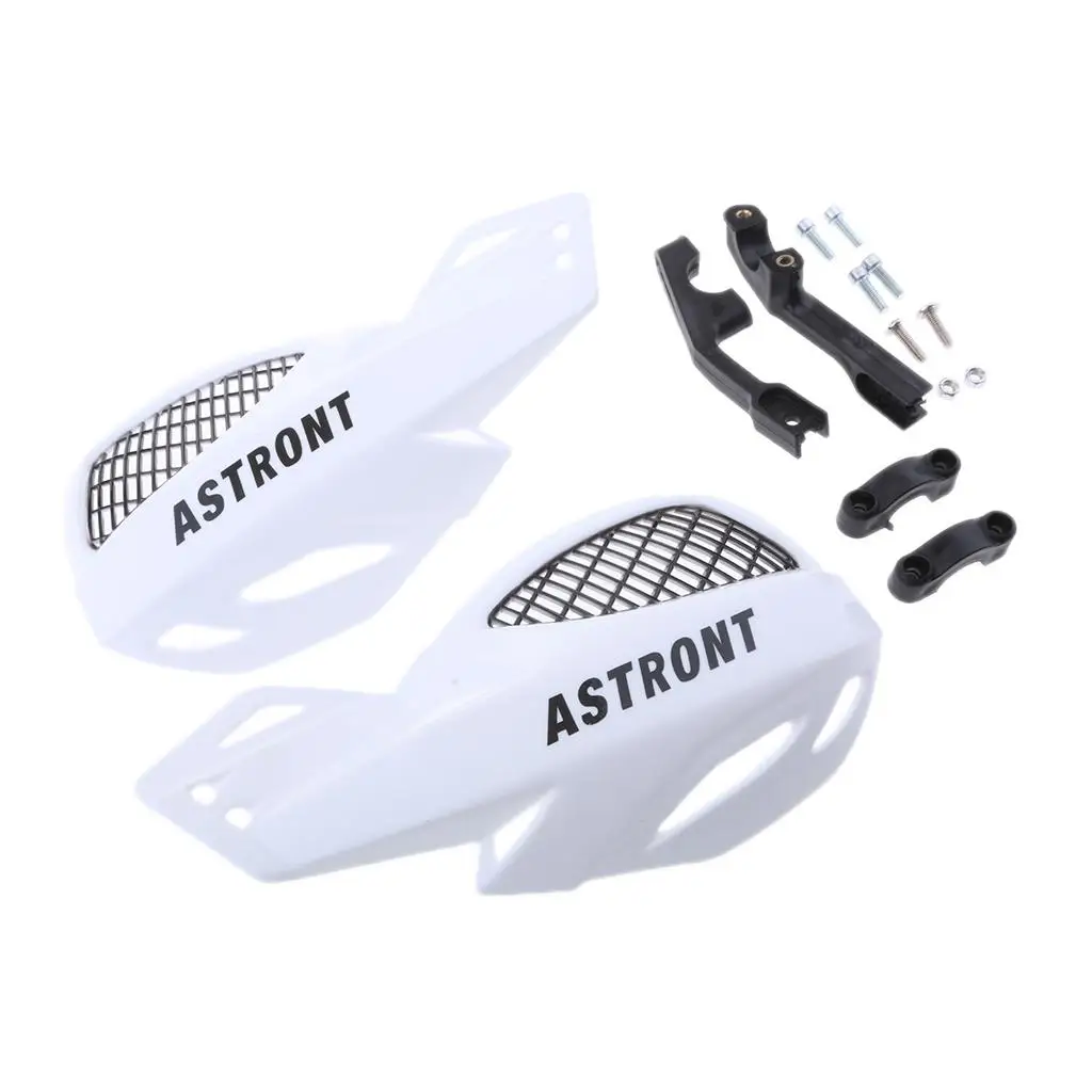 Dirt Bike Handguards Colorful Rhombus Design Handlebar Modification Parts for Motorcycle 22mm ATV Snowmobile Equipment