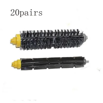 

Wholesale 20pairs Bristle & Flexible Beater Brush for irobot roomba 600 700 Series 620 630 650 660 770 780 790