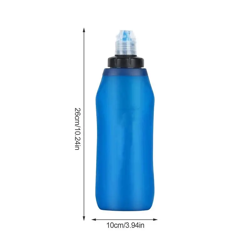 Imagem -06 - Soft Tpu Folding Water Bolsa Garrafa de Água Filtro de Palha Outdoor Camping Caminhadas Ciclismo 1100ml por Min