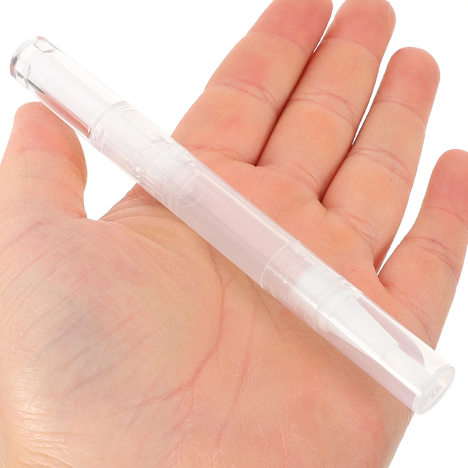 4 pezzi di penne vuote per nail art, applicatore liquido riutilizzabile per olio per cuticole, lucidalabbra, crescita delle ciglia, fornitura per manicure