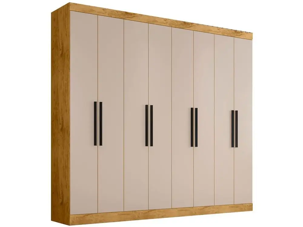 Wardrobe Couple 8 Doors 4 Drawers