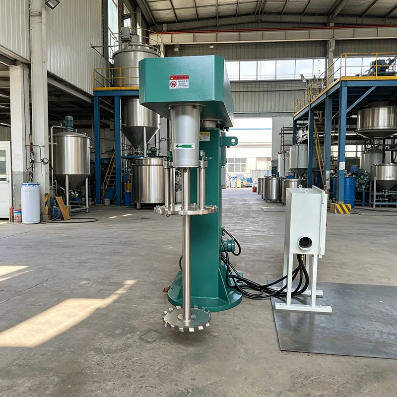 High Speed Disperser Mixer CE Hydraulic Lifting Industrial Paint Pigment Stirring Equipment