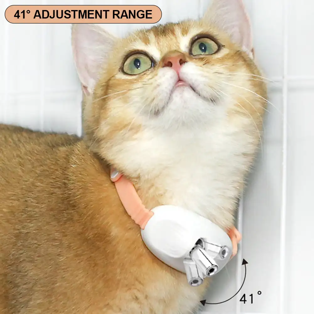 Automatic Cat Toy Smart Laser Teasing Cat Collar Laser Electric USB Charging Kitten Amusing Toys Interactive Training Pet Items