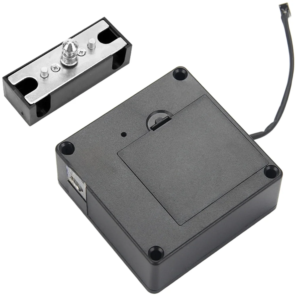 No Drill Invisible Drawer Lock Auto Eject When For rfid Card Swiped Compatible with Single Double Doors and Drawers