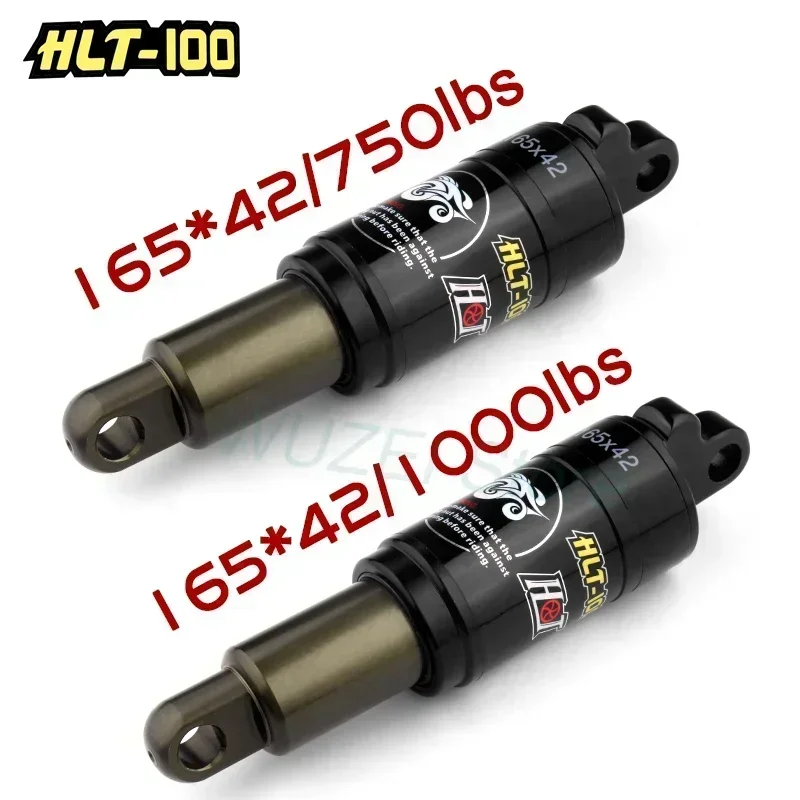 

HTL-100 150/165/185mm Bicycle Rear Shocks Mountain Bike Oil Spring MTB Electric Scooter Cycling Absorber Suspension 850/1000 lbs