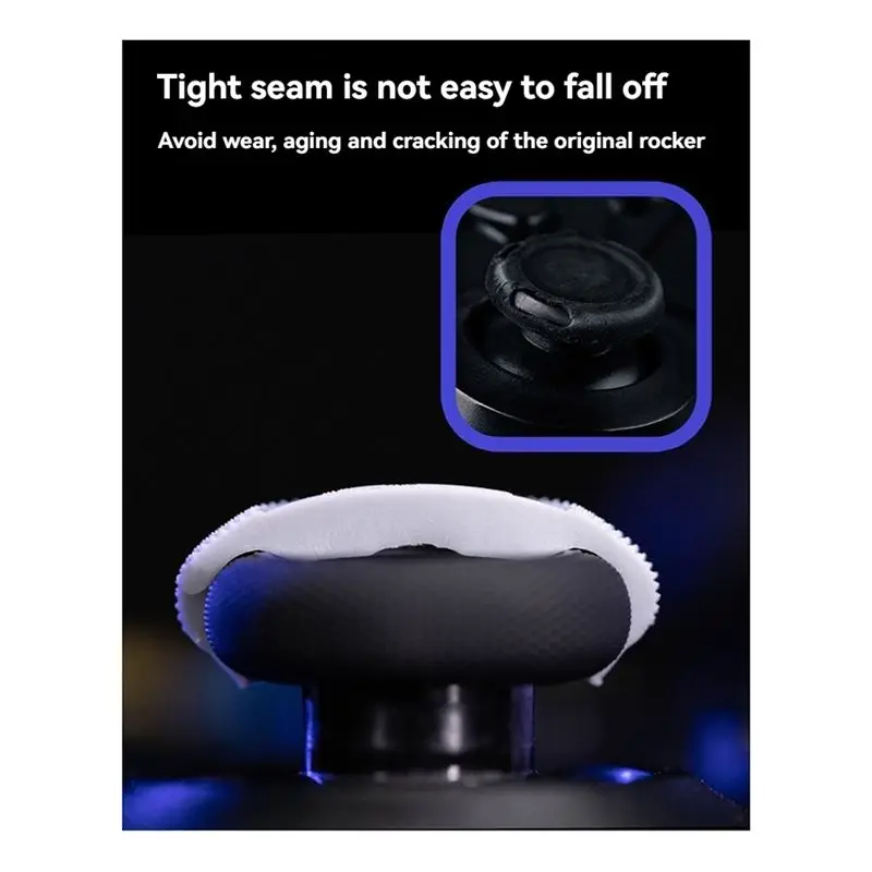 A75Q-For Skull & Co. Convex Thumb Grips Set For Steam Deck/OLED/ROG Ally/X 4Pcs Analog Stick Caps, Enhanced Gaming Precision B