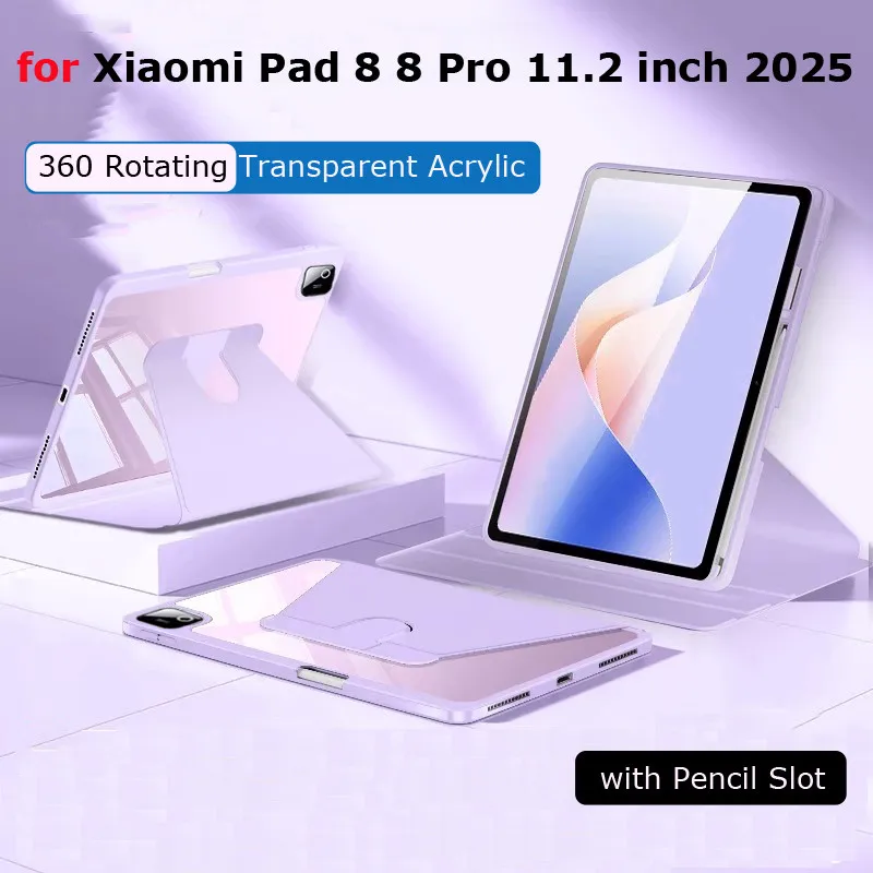 

Case For Xiaomi Pad 8 Pro 8 11.2" 2025 for Redmi Pad 2 11 Inch SE 8.7" K Pad 7 5 6 Pro Tablet Casing Magnetic Shockproof Shell