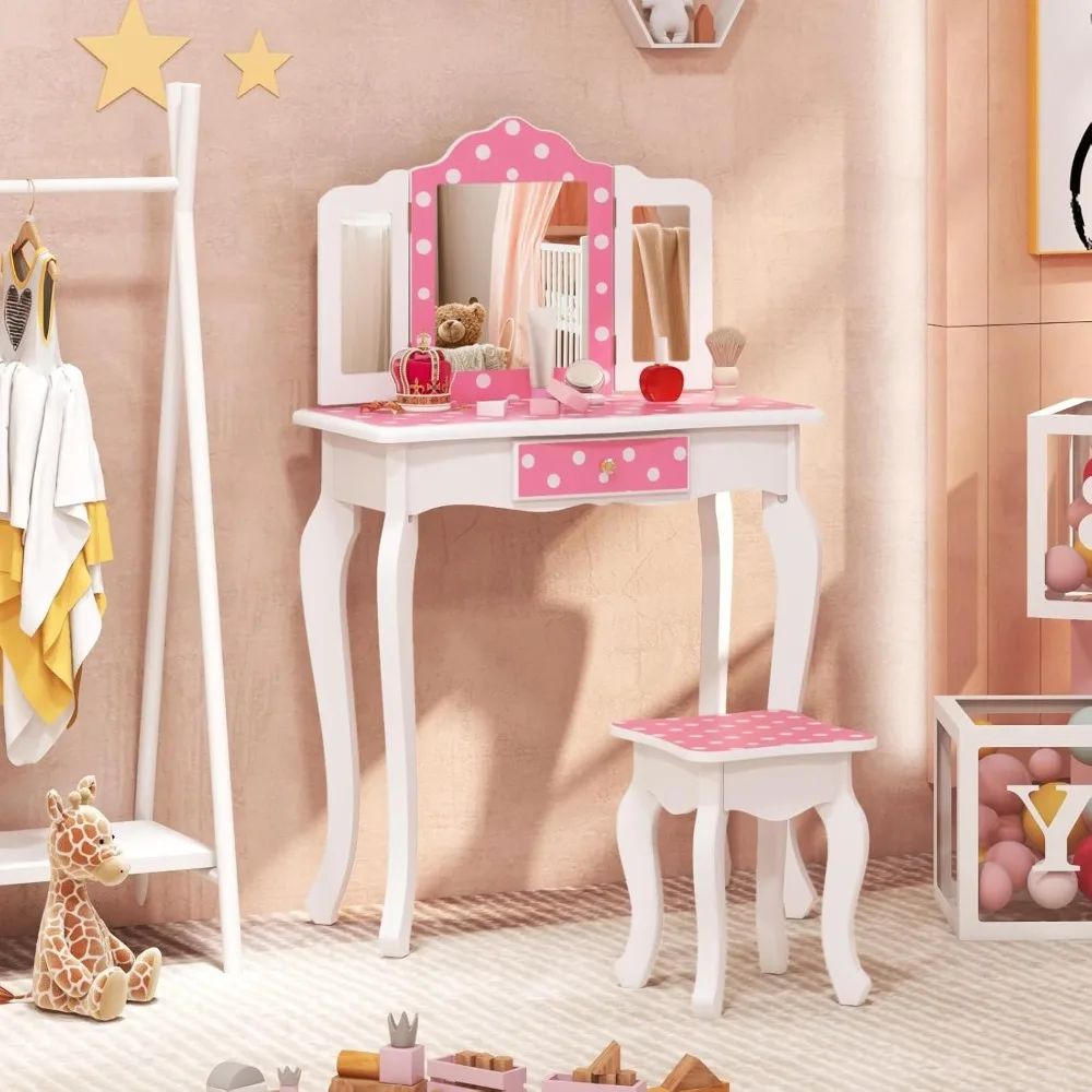 مجموعة منضدة المزرعة ذات الطراز الريفي مكونة من قطعتين مع محطة شحن وطاولات كبيرة بجانب السرير ذات درجين تتميز بأرفف تخزين مفتوحة