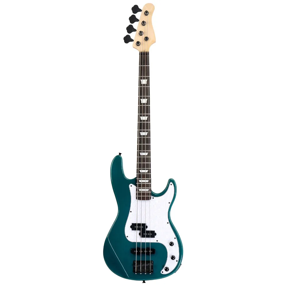 لوحة أصابع جيتار كهربائي KP Bass مقاس 46 بوصة مع حقيبة ومكبر صوت بقدرة 20 وات