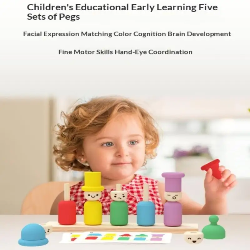 Jouet à empiler sensoriel Montessori, reconnaissance musicale des couleurs pour les tout-petits, améliore la coordination œil-main et les compétences précoces