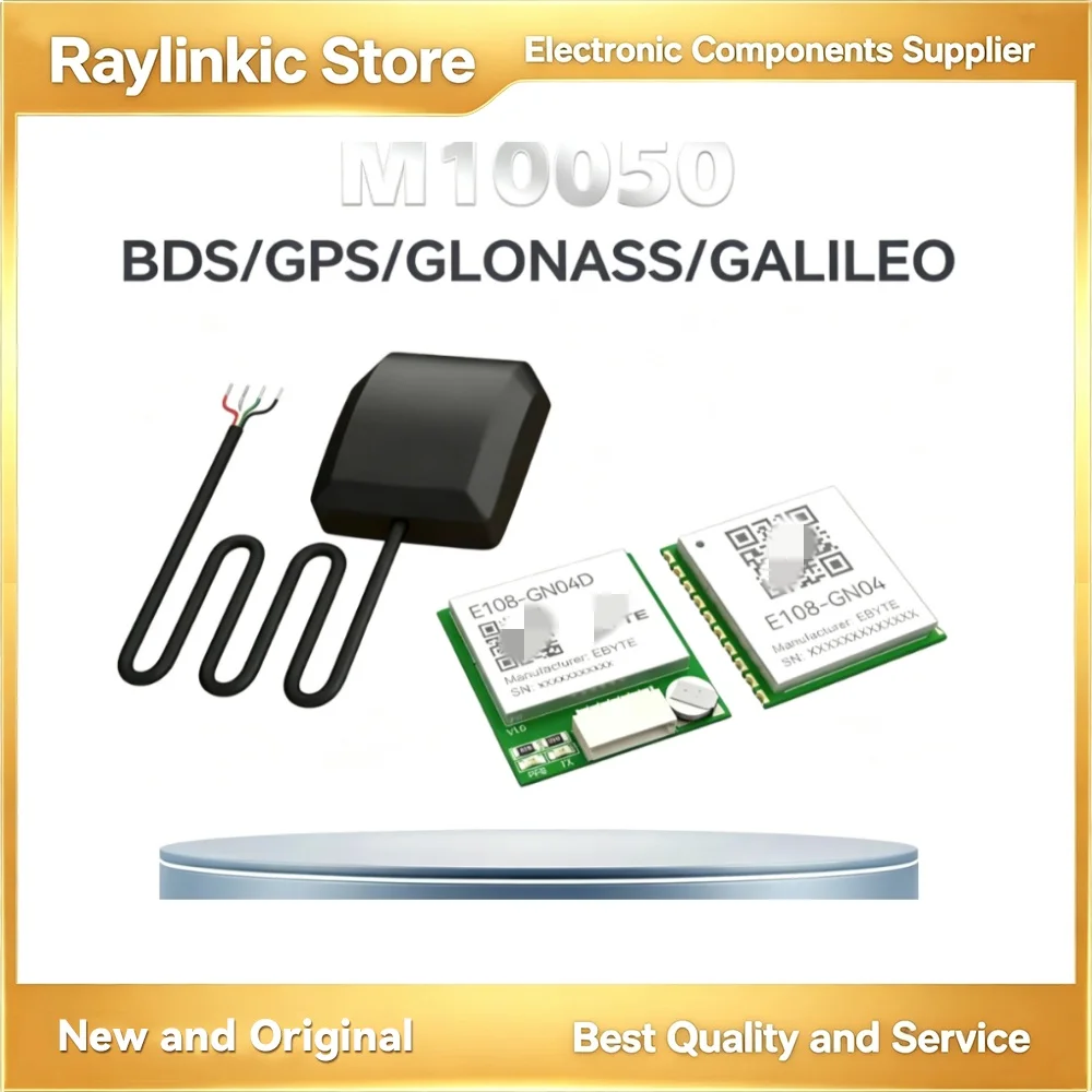 EBYTE E108-GN04S E108‑GN04G Series GNSS Module, Compact UART Positioning Module, Multi‑Constellation: BDS/GPS/GLONASS/GALILEO