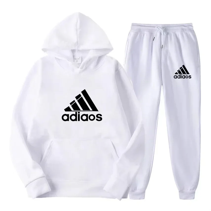

2025 Autumn/Winter Warm Enhanced Comfort Casual Fitness Set: Two-piece Set, Including a Hooded Sweatshirt and Jogging Pants